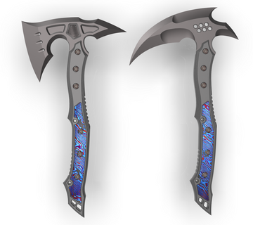 Genexblade cpm 3v axe and sickle